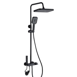 Душевой гарнитур Art Flame Orfei 8002 (Black Matte)