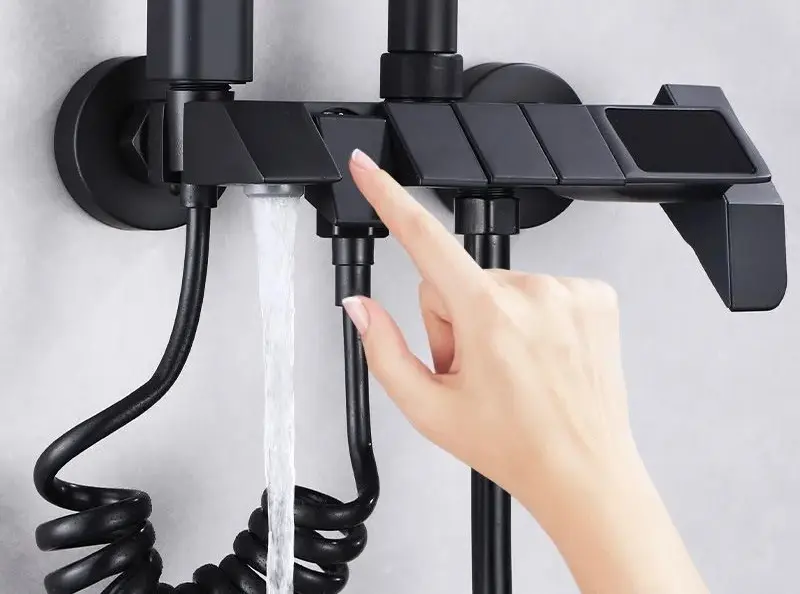 Set de dus Art Flame Orfei 8002 (Black Matte)