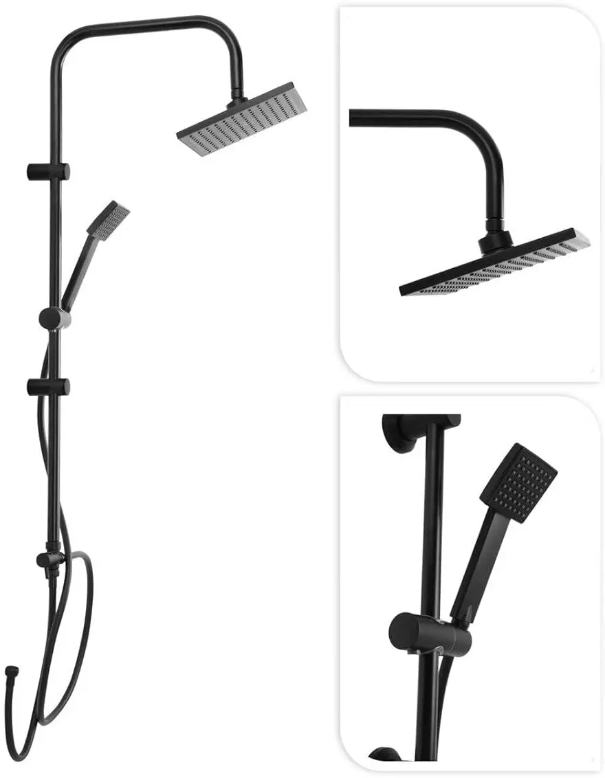 Душевой гарнитур Bathroom Solutions 55574 (Black) - 2