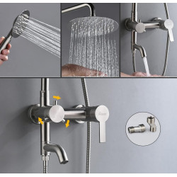 Set de dus Champion SAP-009-J (Inox) Thumb