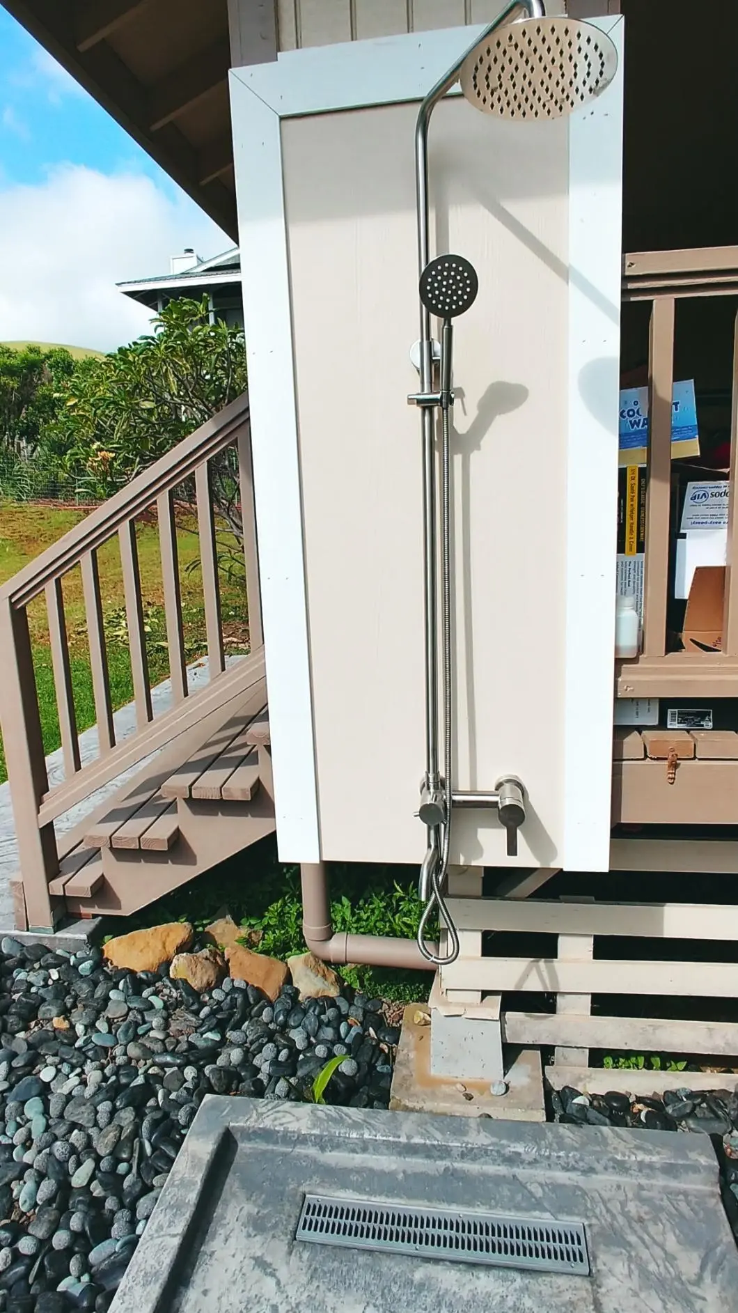 Set de dus Champion SAP-009-J (Inox)