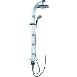 Душевая система Dusar Rain de Lux (Aluminum Matt/Chrome)