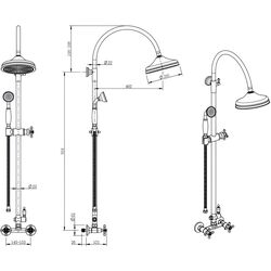 Set de dus F-Design Lacrima FD1-LRA-7SET1-66 (Bronze) Thumb