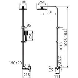 Set de dus F-Design Origio FD5-ORG-7U-22 (Black) Thumb