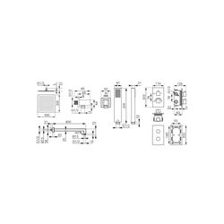 Set de dus F-Design Stabilla FD1-TS08-7SET1-11 (Chrome) Thumb