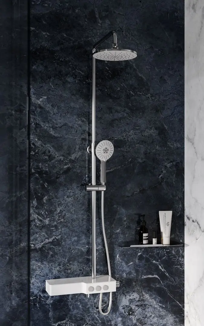 Душевой гарнитур F-Design Tempra FD5-TMP-7U-13 (Chrome)