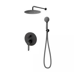 Душевой гарнитур F-Design Zaffiro FD1-ZFR-7PSET1-22 (Black)