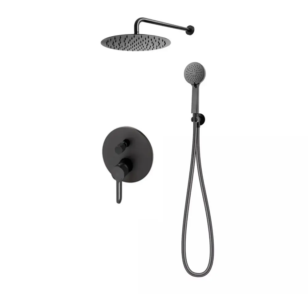 Душевой гарнитур F-Design Zaffiro FD1-ZFR-7PSET1-22 (Black)