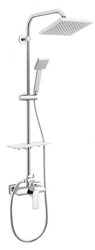 Set de dus Ferro Algeo Square NP74-BAQ7U (Chrome)