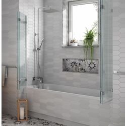 Set de dus Ferro Algeo Square NP80-BAQ13U (Chrome) Thumb