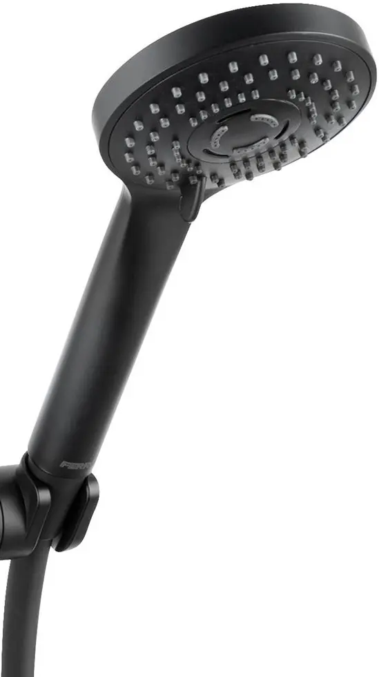 Душевой гарнитур Ferro Horn N370BL-B (Matt Black)