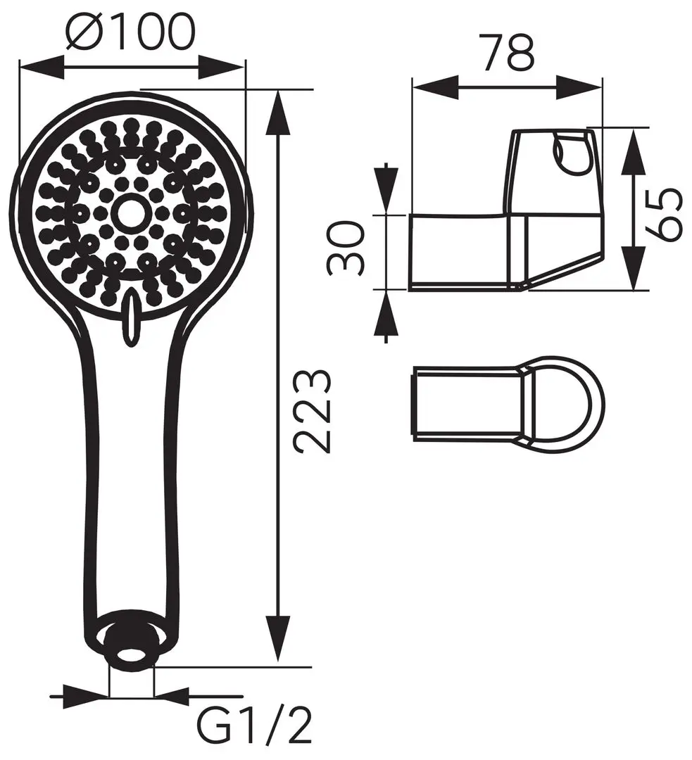 Dus de mana Ferro Sera U500 (Chrome)
