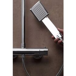 Set de dus Ferro Trevi Square NP75SQ-TRV7U (Chrome) Thumb