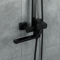 Душевая система Frap F24802-6 (Black) Thumb