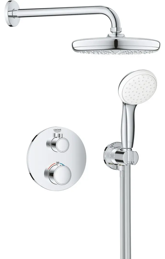 Set de dus Grohe Grohtherm 34727000 (Chrome) - 2