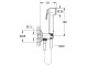 Dus igienic Grohe Tempesta-F Trigger 26358000 (Chrome)