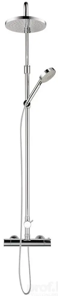 Set de dus Herz Fresh a38 UH00441 (Chrome)