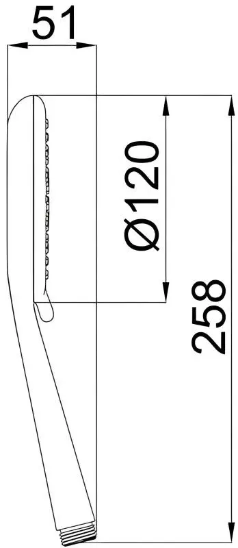 Dus de mana Herz a41 UH12057 (Chrome)