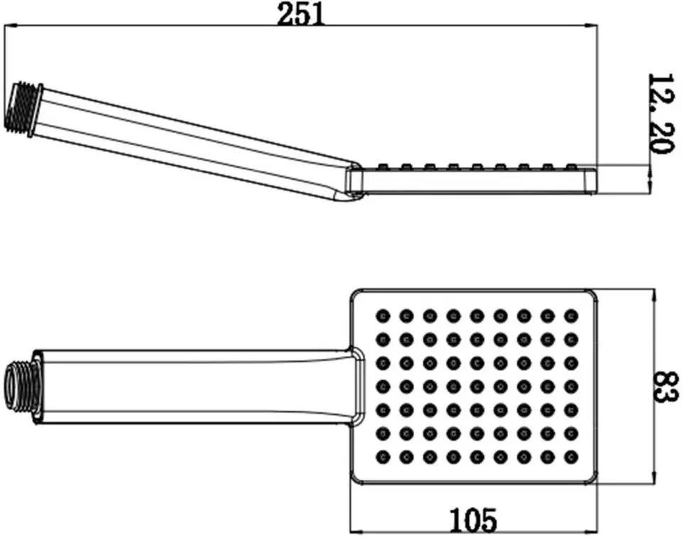 Dus de mana Herz SQ a53 UH12040 (Chrome)