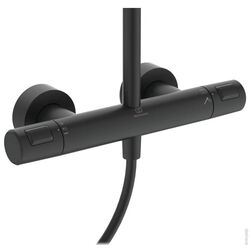 Душевой гарнитур Ideal Standard Ceratherm T25 BC748XG (Black) Thumb