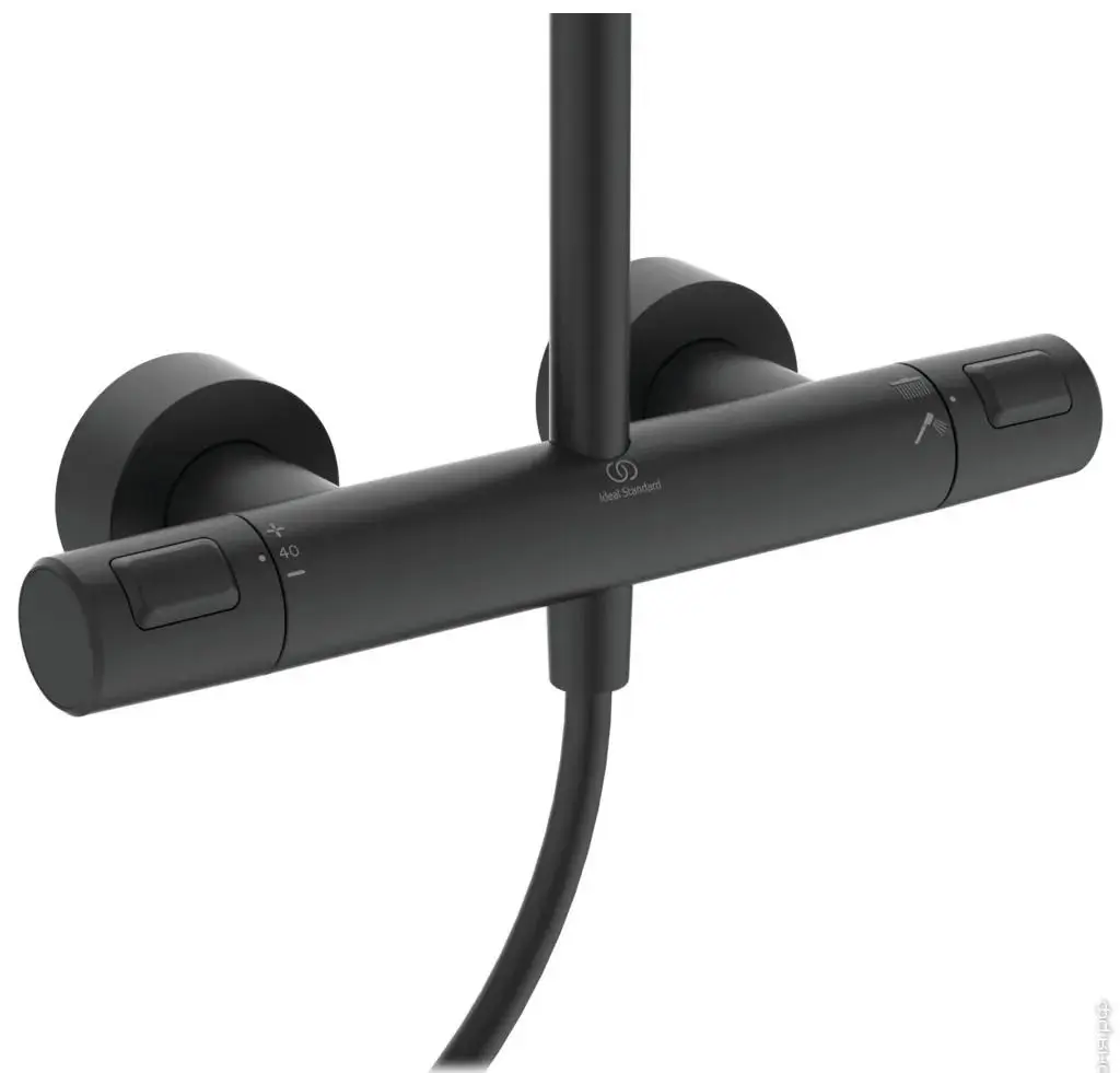 Душевой гарнитур Ideal Standard Ceratherm T25 BC748XG (Black) - 3