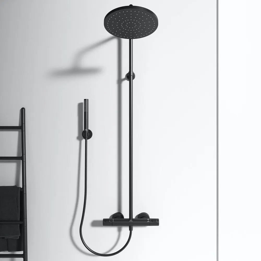 Душевой гарнитур Ideal Standard Ceratherm T25 BC748XG (Black) - 6