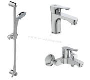 Set de dus Ideal Standard Alpha BD004AA (Chrome)