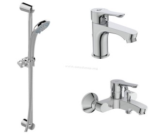 Set de dus Ideal Standard Alpha BD004AA (Chrome)