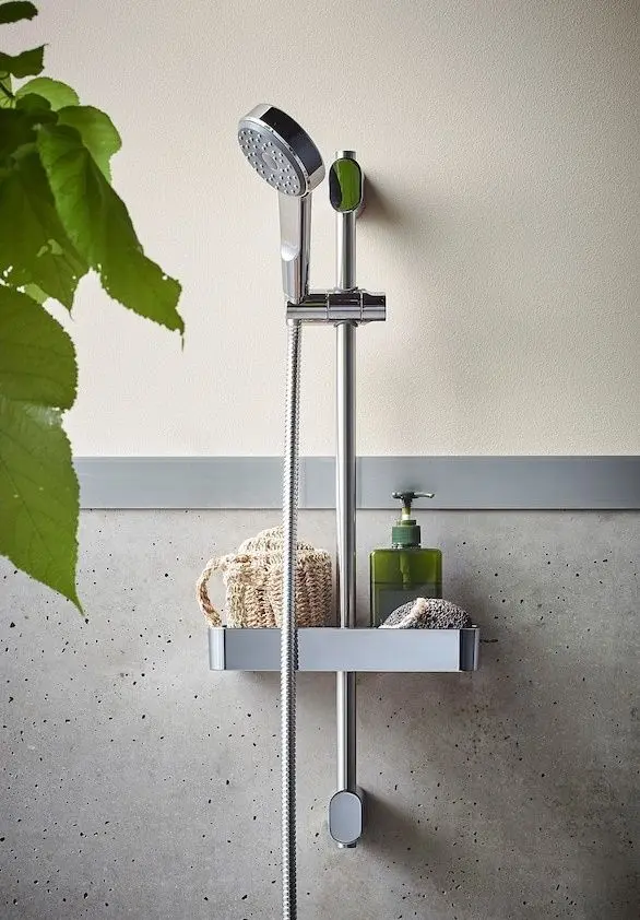 Set de dus Ikea Brogrund (Crom) - 3