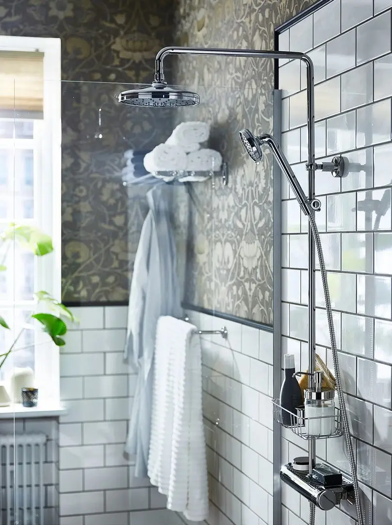 Grup de dus cu termostat Ikea Voxnan (Cromat) - 11