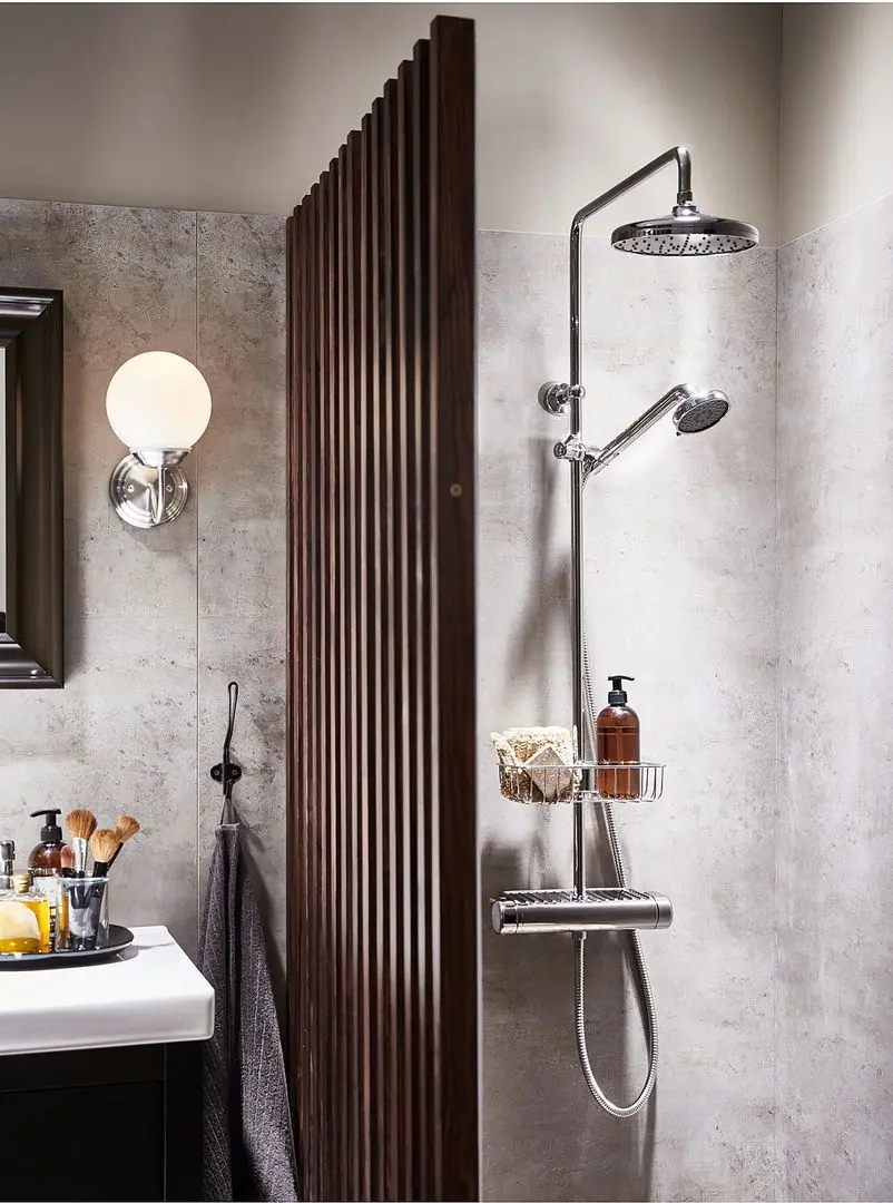 Grup de dus cu termostat Ikea Voxnan (Cromat) - 12