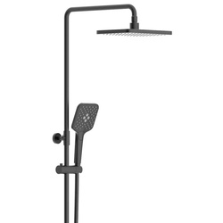 Душевой гарнитур Imprese Bilovec t048S00910SQ (Black Matte) Thumb