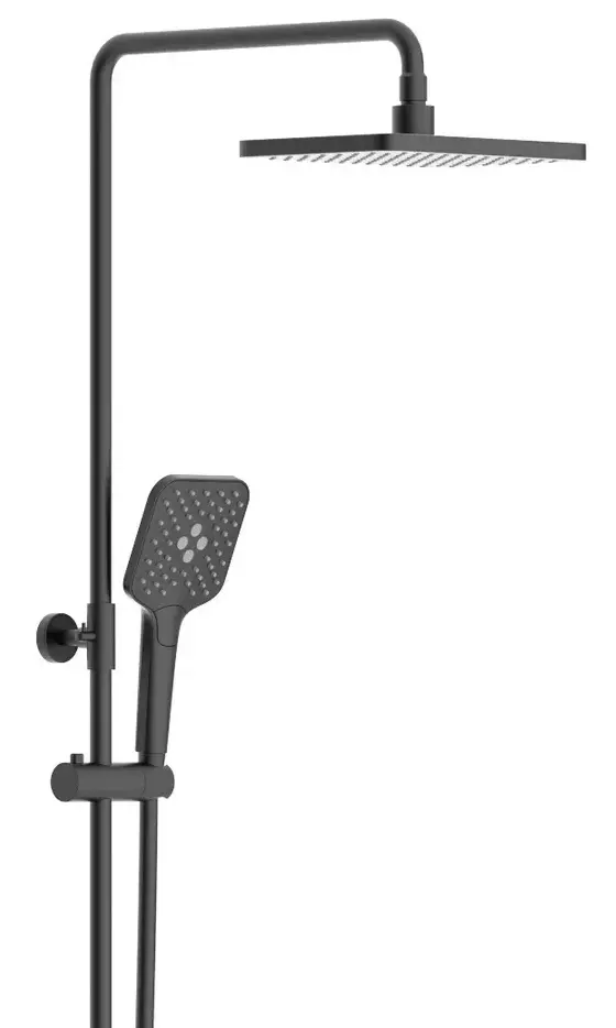 Душевой гарнитур Imprese Bilovec t048S00910SQ (Black Matte)