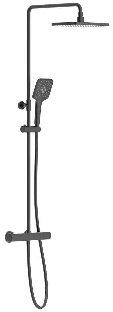 Душевой гарнитур Imprese Bilovec t048S00910SQ (Black Matte)