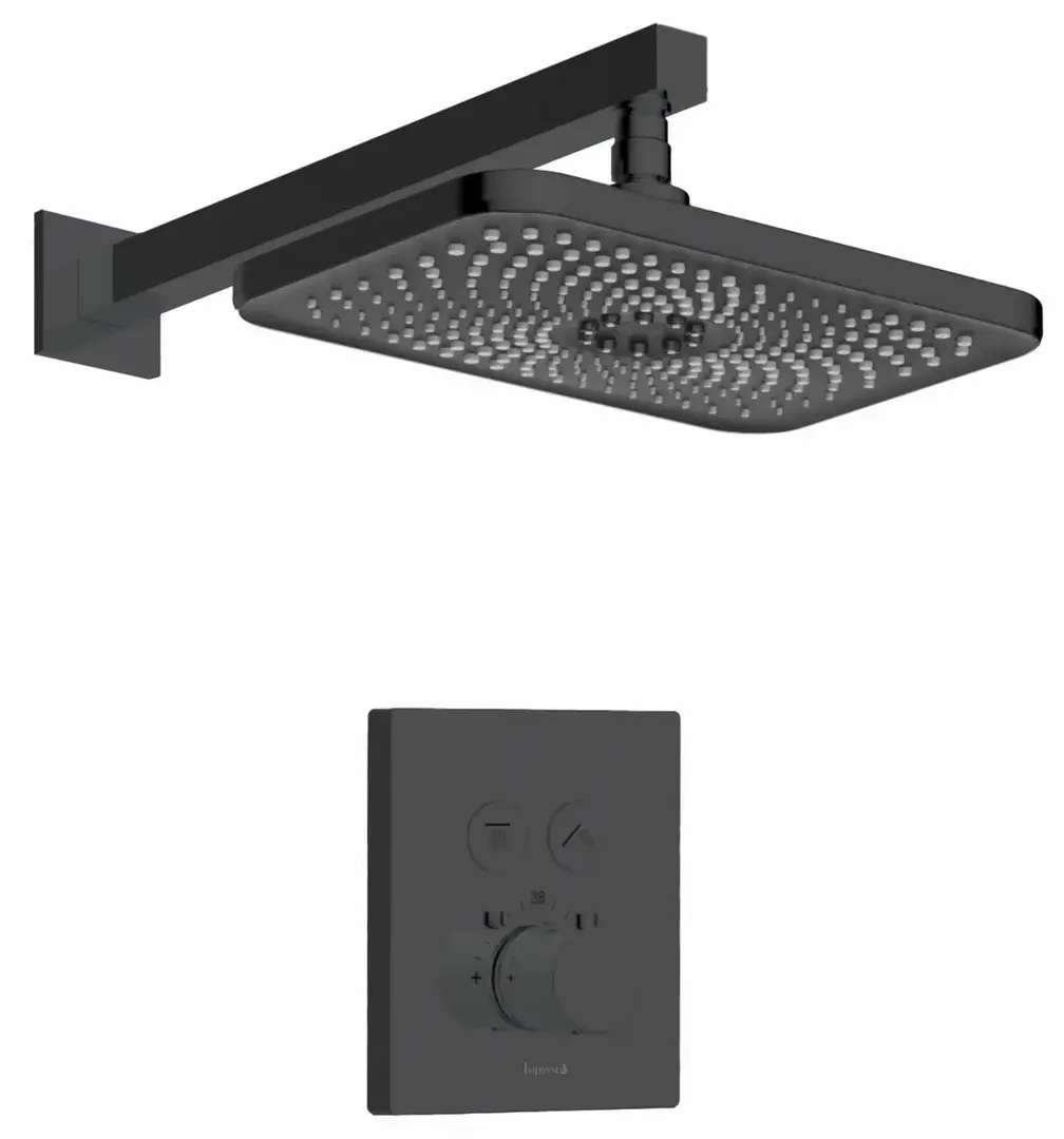 Душевой гарнитур Imprese Centrum EQ V-10301EQ (Black Matte)