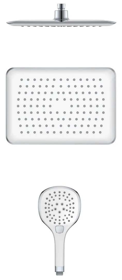 Душевой гарнитур Imprese Centrum LX T-10301LX (Chrome/White)