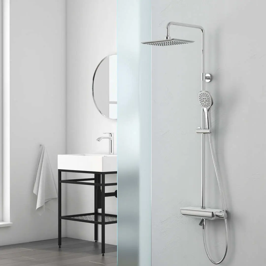 Душевой гарнитур Imprese Centrum LX T-10301LX (Chrome/White)