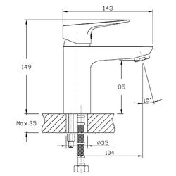 Душевой гарнитур Imprese Kit21082 (Chrome) Thumb