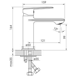 Душевой гарнитур Imprese Kit30093 (Chrome) Thumb