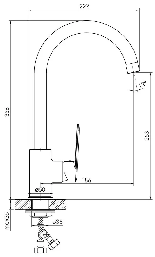 Душевой гарнитур Imprese Kit30093 (Chrome) - 8