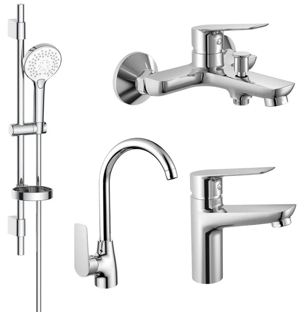 Душевой гарнитур Imprese Kit30094 (Chrome)