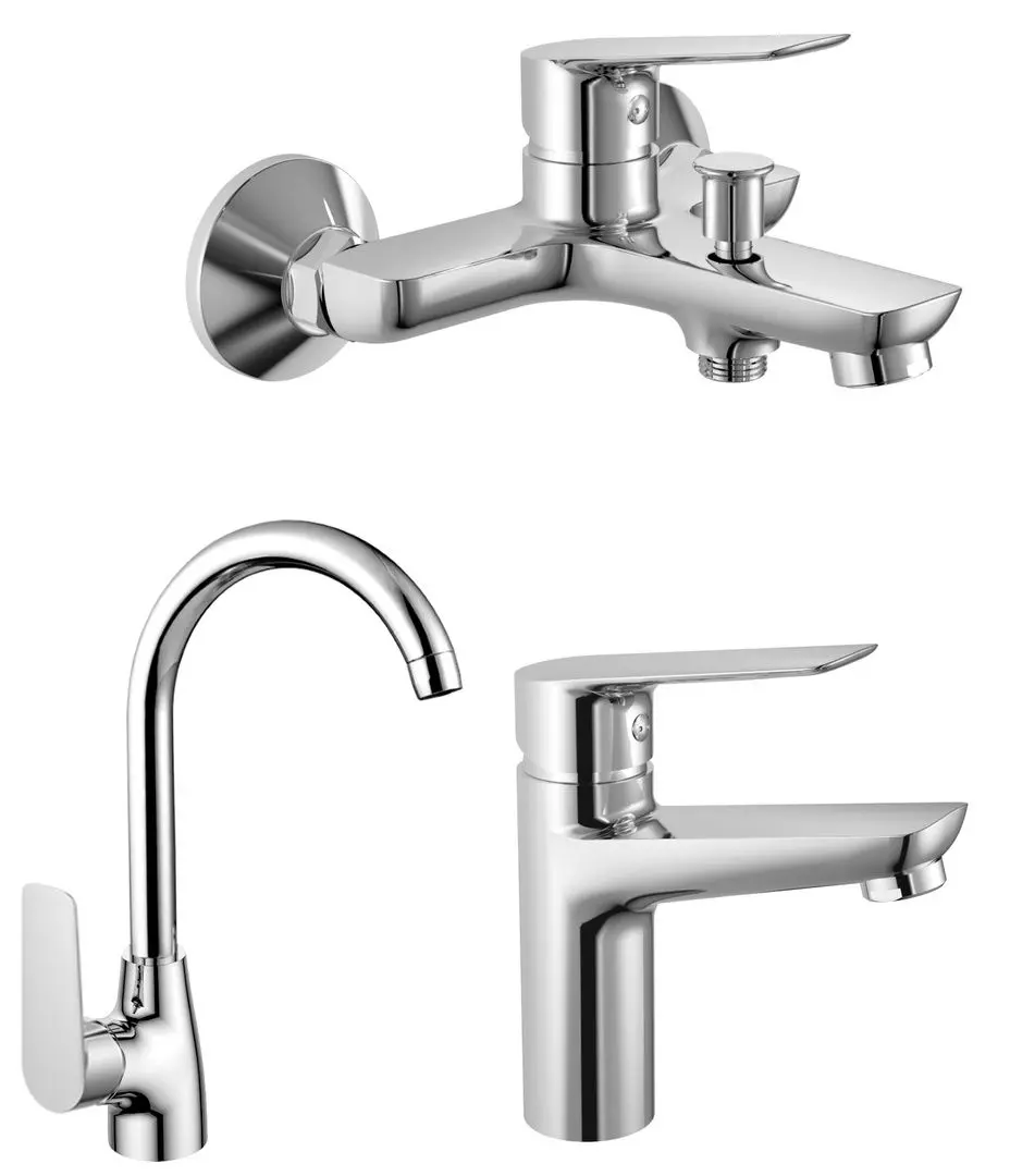 Душевой гарнитур Imprese Kit30095 (Chrome) - 3