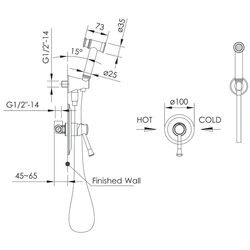 Dus igienic Imprese Podzima Ledove ZMK01170112 (Chrome) Thumb
