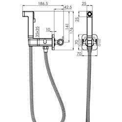 Dus igienic Imprese Violik f03710810AA (Black Matte) Thumb