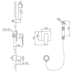 Dus igienic Imprese Vyskov VR15340Z-BT (Chrome) Thumb