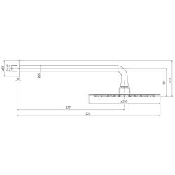 Dus de sus Imprese Brenta ZMK071901101 (Chrome) Thumb