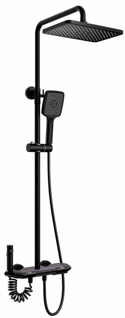 Душевой гарнитур iSink S2 (Black Matte)