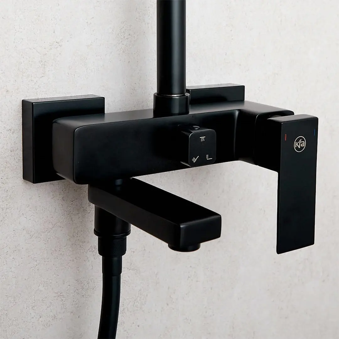 Set de dus KFA Armatura Logon 5136-915-81 (Black)