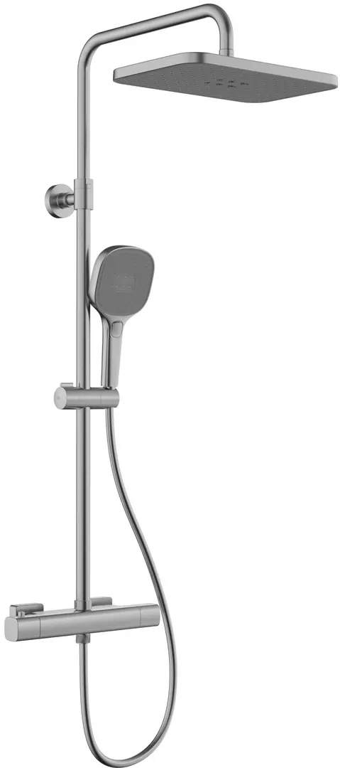 Душевой гарнитур KFA Armatura Malaga (Gun Metal Grey)