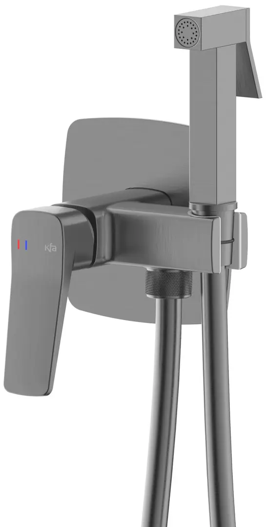 Гигиенический душ KFA Armatura Malaga (Gun Metal Grey)